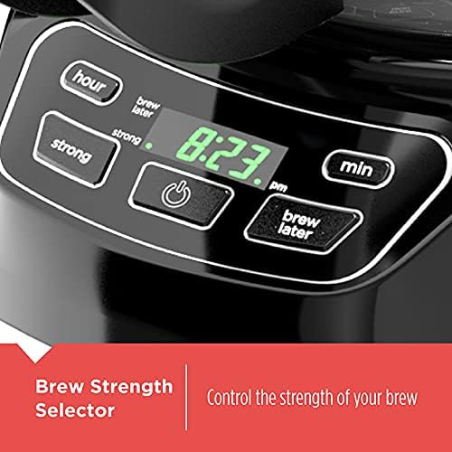 BLACK+DECKER CM1110B Programable 12-Cup Coffee Maker, Easy Pour, Non-Drip Carafe - Image 3