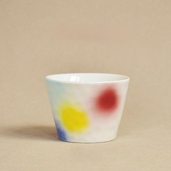 Underglaze Gradient Color Ceramic Cup | 180ml Coffee Tasting Cup | Sensory by Unknown