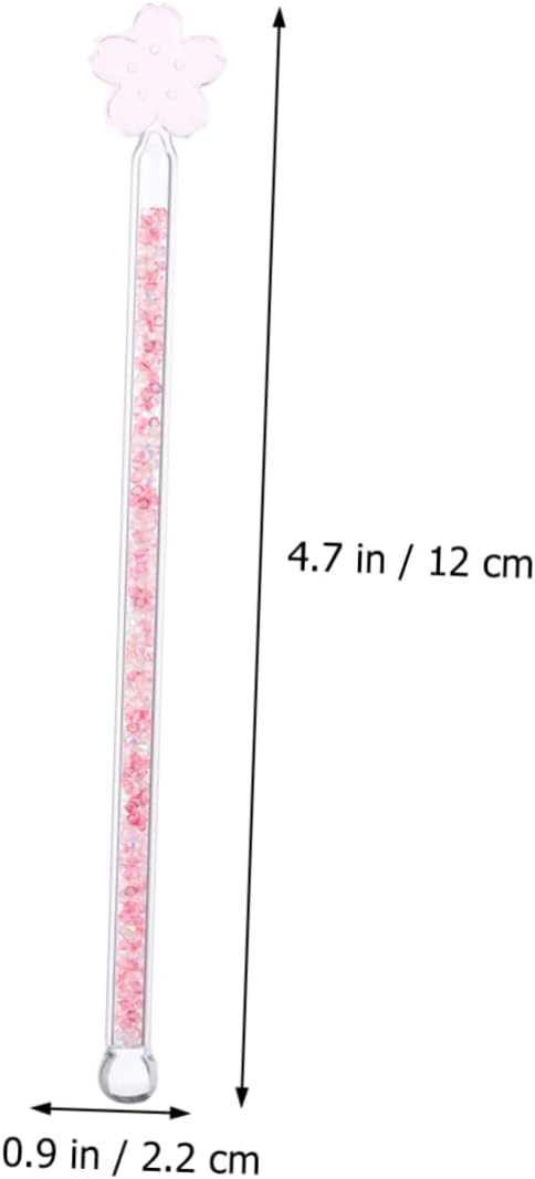 Harden Glass Sticks Stirrer Rod 6 Pack Cocktail Picks Bar Tools Drink Stirrer - Image 2