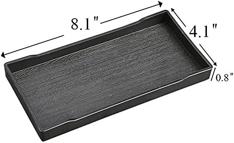 3 Packs Small Black Mini Serving Trays | - Image 6