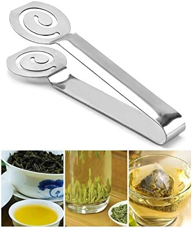Tea Bag Squeezer, Tea Filters Coffee Bag Tong Clamp Tea Strainers Holder Clip by Youfui