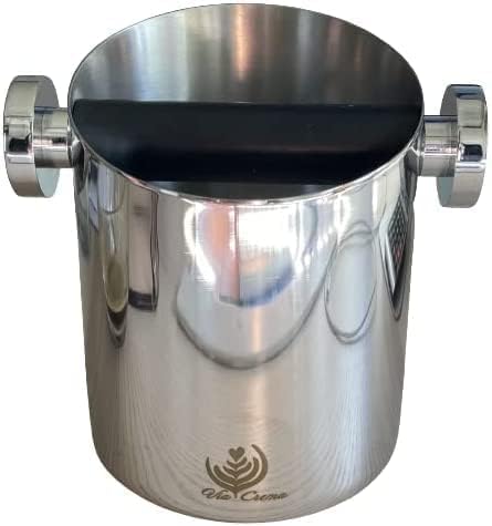 VIA CREMA Espresso Knock Box Coffee Grounds Container Non-Slip - Image 6