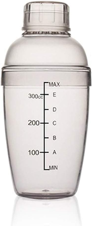 Plastic Cocktail Shaker, Drink Mixer Hand Shaker Cup by FEOOWV