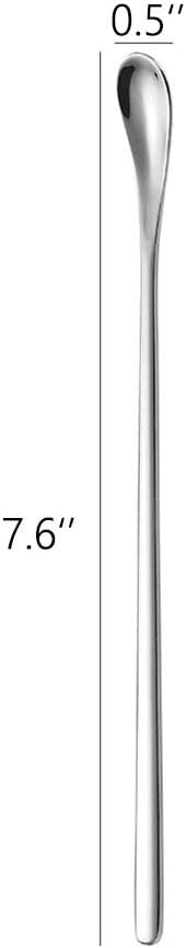 Delove Stainless Steel Coffee Stirring Spoon Beverage Cocktail Stirrers Stir - Image 6