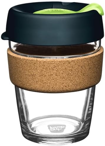 KeepCup Brew Cork, Reusable Glass Tumbler by KeepCup