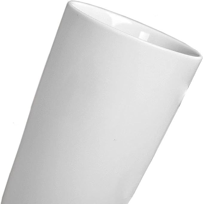 20oz Ceramic Coffee Mugs Large Latte Mugs Modern White Drinking Cups - Image 3