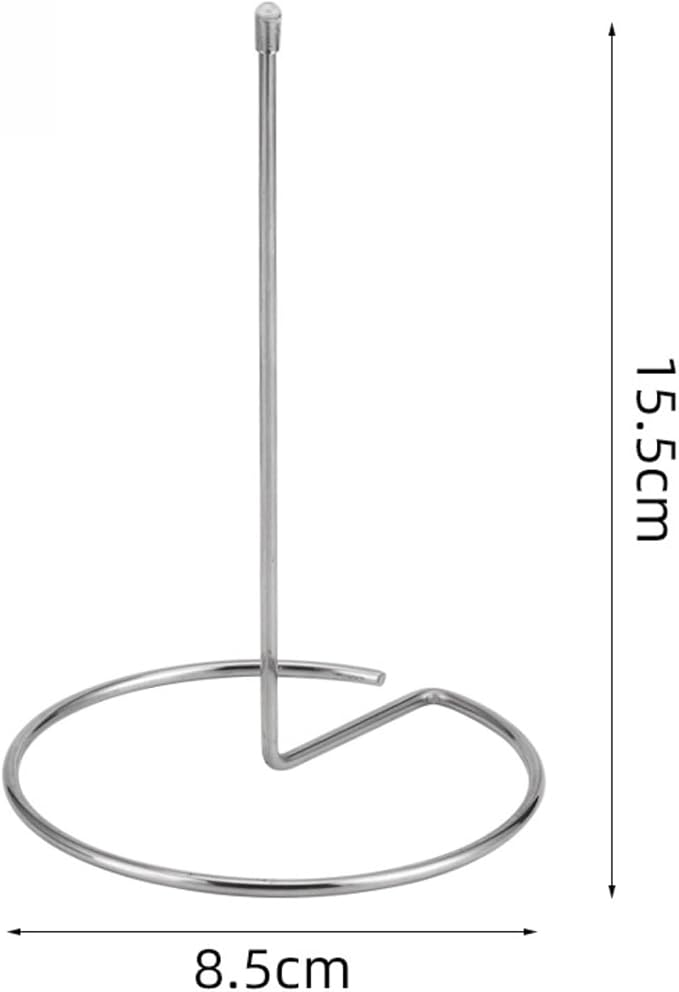 Minimalist Stainless Steel Cup Drying Rack, Single Mug Upside Down Holder - Image 6