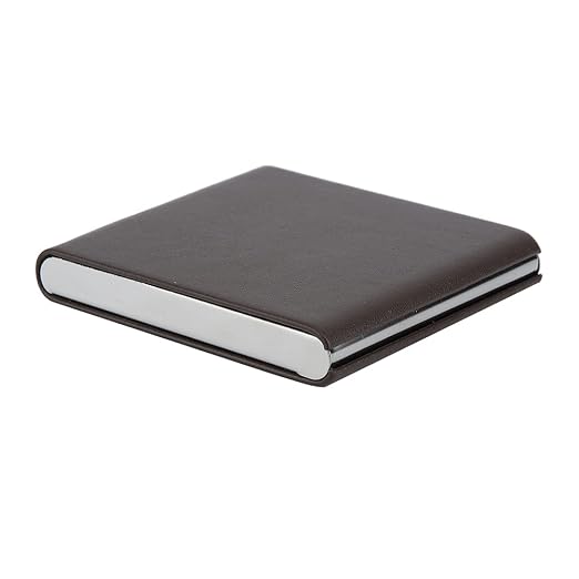 Yosoo Health Gear PU Leather Cigarette Case 10 Cigarettes Holder Hard Travel - Image 2