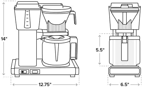 Technivorm Moccamaster 53923 KBGV Select 10-Cup Coffee Maker, 40 ounce - Image 7