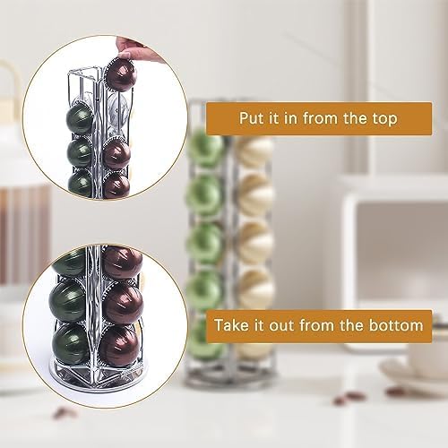 20 Vertuo Pods Coffee Pod Holder Compatible - Image 5