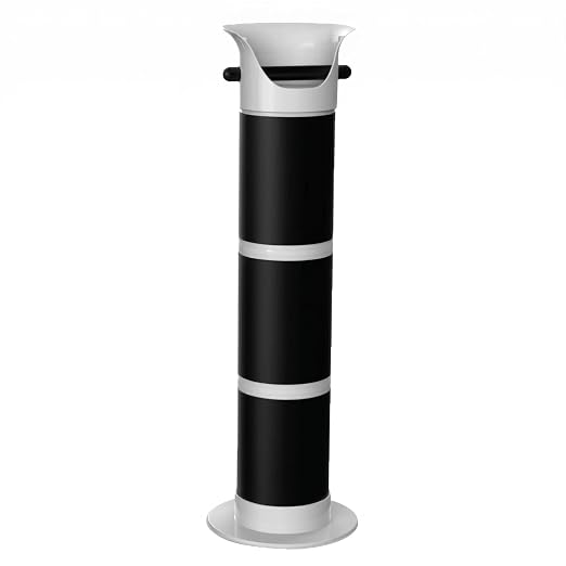 Gralara Coffee Grounds Disposal Box Cylindrical Espresso Portafilter Cleaner by Gralara