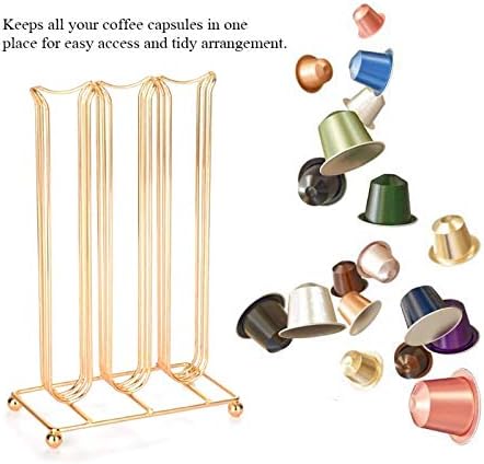 42-Cup Coffee Pod Rack, Space Saving, Tiered Shelf, Coffee Pod Stand - Image 2
