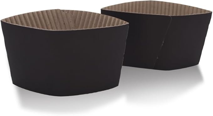EchoDone 8 oz Disposable Coffee Cup Sleeves - Image 3