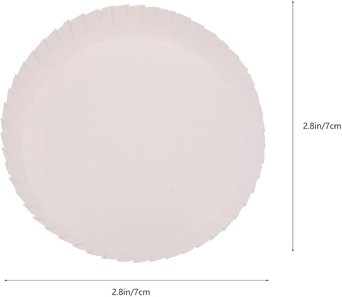 DOITOOL Disposable Cup Covers Paper Lids 7 Inch Round Drink Cup Lids - Image 3