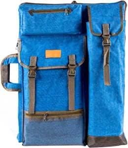 TRANSON Art Portfolio Case Artist Backpack Canvas Bag Large 26” x 19.5” by Transon