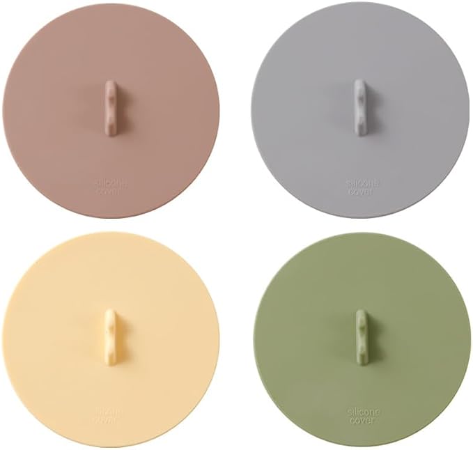 Silicone Cup Lids Silicone Cup Covers 6color Design, Food Grade Anti-dust by QUANEISHA