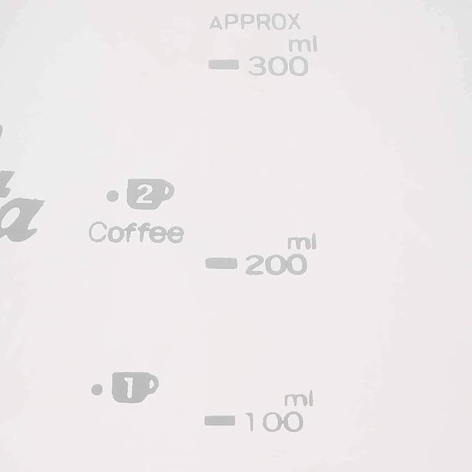Kalita Coffee Tea Server Glass for Microwave 300cc #31203 - Image 7