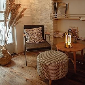 Set of 2 Cordless Table Lamps, LED Rechargeable Table Lamp - Image 5