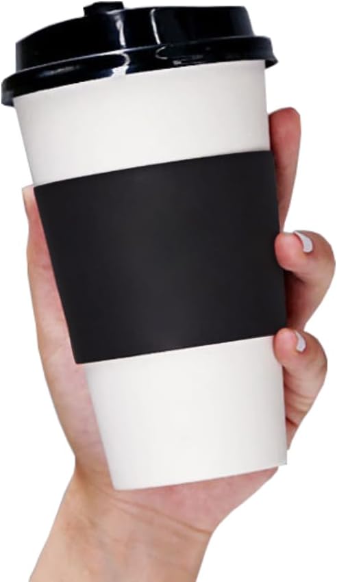 EchoDone 8oz 10oz 12oz 16oz Coffee Cups Sleeves Disposable - Image 5