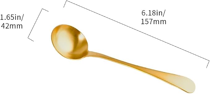 Coffee Cupping Spoon Coffee Measuring Spoon Professional Barista Cupping Spoon - Image 2