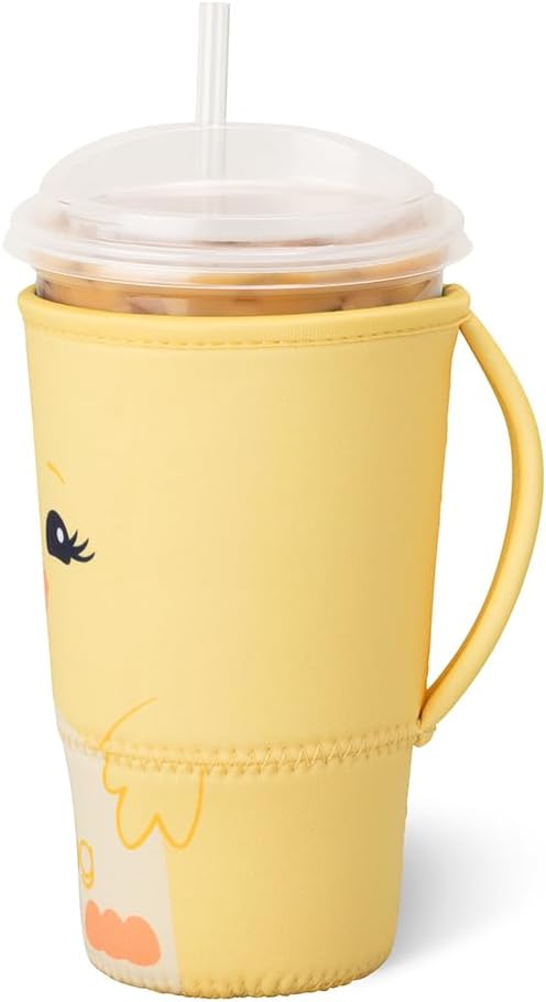 Swig Life Large Iced Cup Coolie, 30-32oz Iced Coffee Cup Insulator Sleeve - Image 3