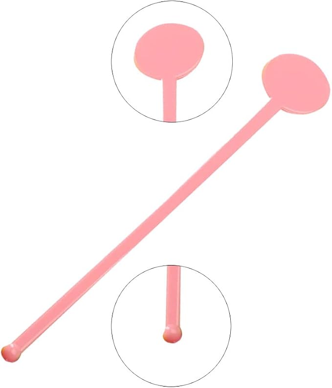 Brccee AC 100PCS 7 Inches Cocktail Swizzle Sticks, Disposible Plastic Drink - Image 3