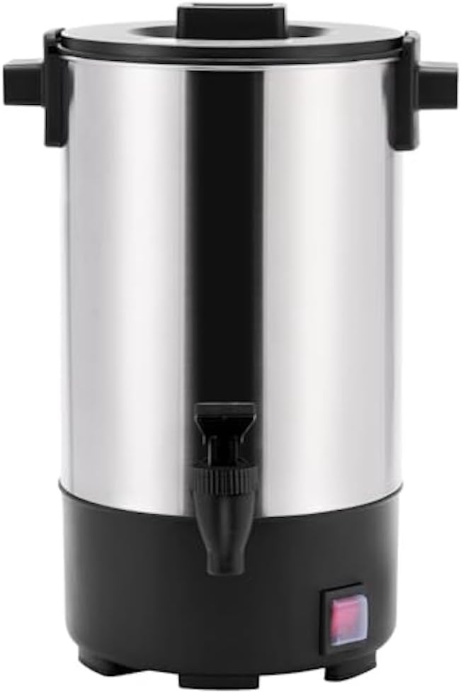 SYBO SR-CP Commercial Grade Stainless Steel Percolate Coffee Maker Hot Water Urn by Sybo