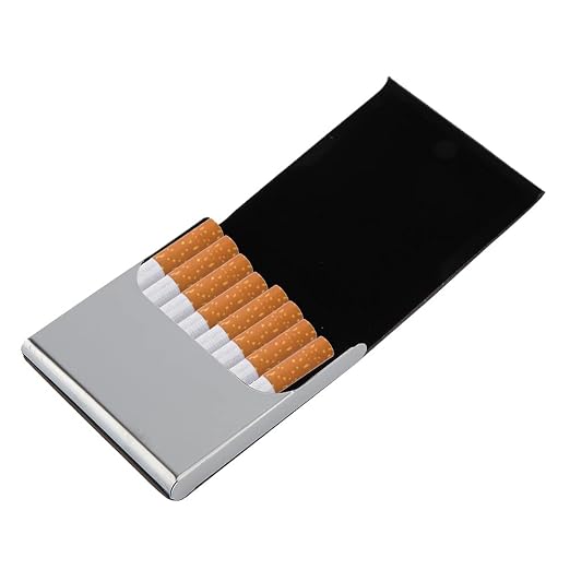Yosoo Health Gear PU Leather Cigarette Case 10 Cigarettes Holder Hard Travel - Image 9