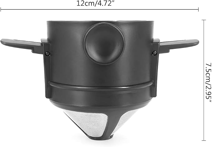 Portable Folding Coffee Filter Reusable Drip Coffee Holder Funnel Baskets - Image 3