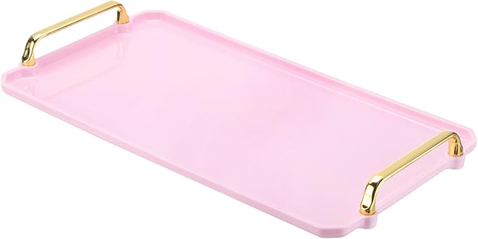 PATIKIL 16.1 x 8.7 Inches Plastic Serving Tray by PATIKIL