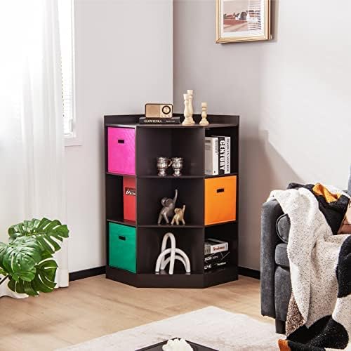HONEY JOY Kids Toy Storage Organizer, 9-Cubby Toy Bin Organization Storage - Image 2