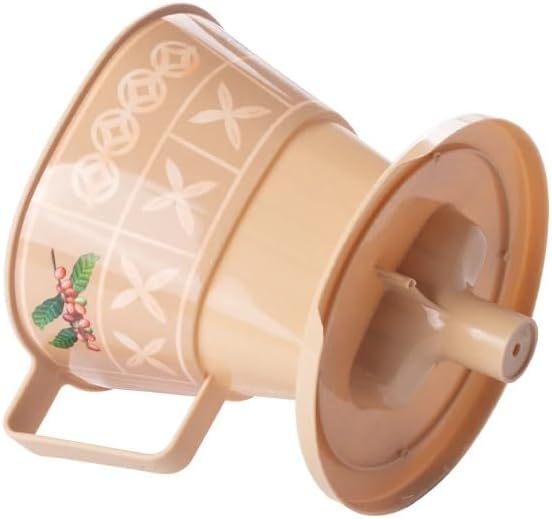 Coffee Filter Holder Beige | Reusable Pour Over Dripper | BPA Free Countertop - Image 7