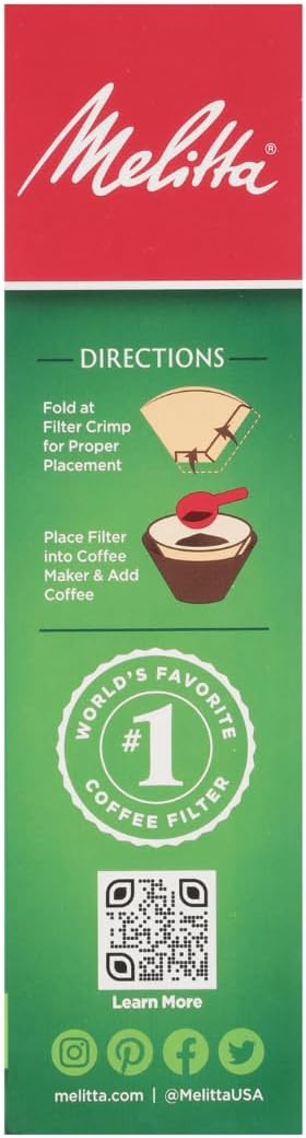 Melitta #4 Unbleached Coffee Filters, Natural Brown, Flavor Enhancing Coffee - Image 14