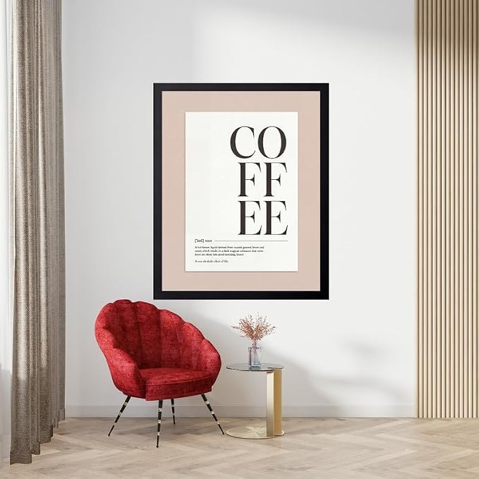 Lawrence Williams Designs Coffee Typography Poster - Image 3