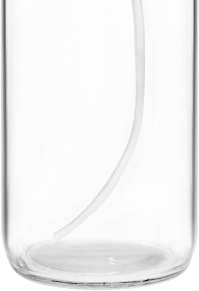 9 Pack Glass Spray Bottles, 16oz Empty Clear Boston Round Bottles Refillable - Image 4