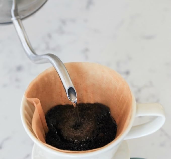 Simply Charmed Black or Golden Lab Coffee Pour Over Single Cup Ceramic Brewer - Image 7