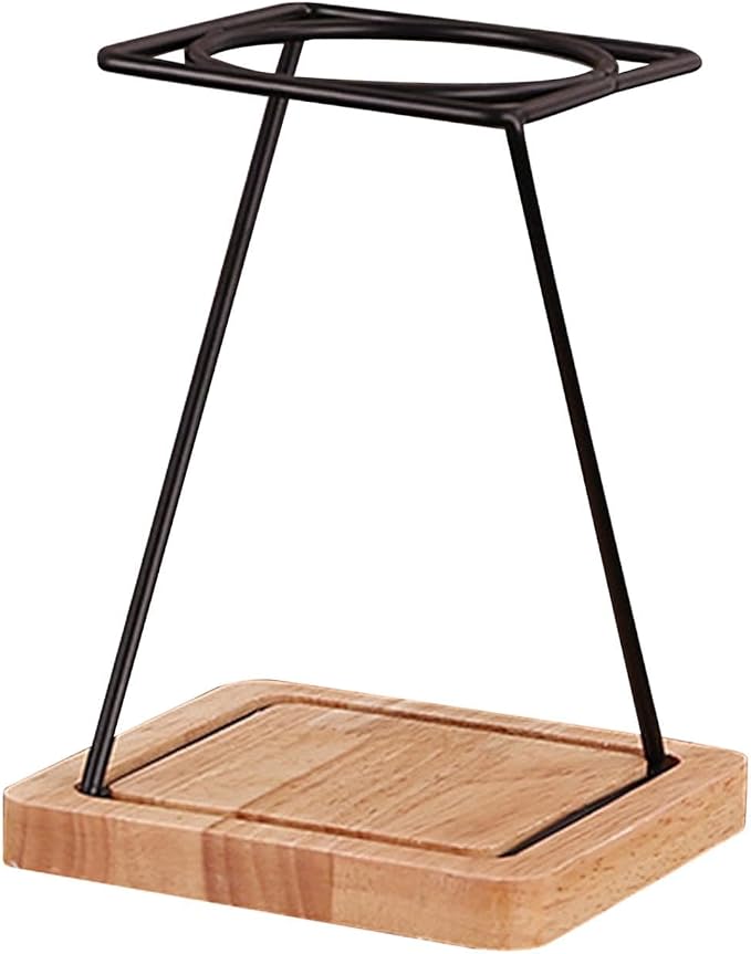 Pour over Stands Coffee Station Wood Coffee Drink Maker Drip Coffee Stand - Image 7