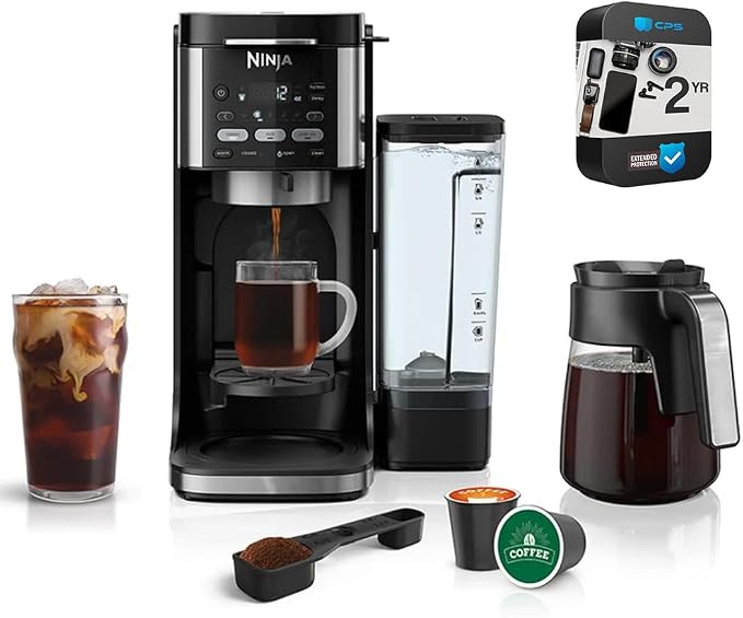 Ninja CFP101 DualBrew Hot & Iced Coffee Maker by Amazon+Renewed
