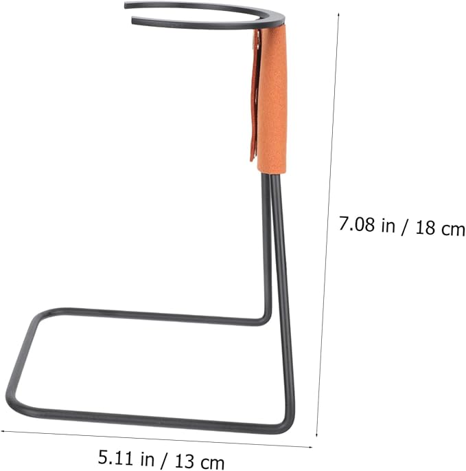 NOLITOY 1pc Metal Coffee Dripper Stand Filter Rack Household Reusable Filter - Image 2