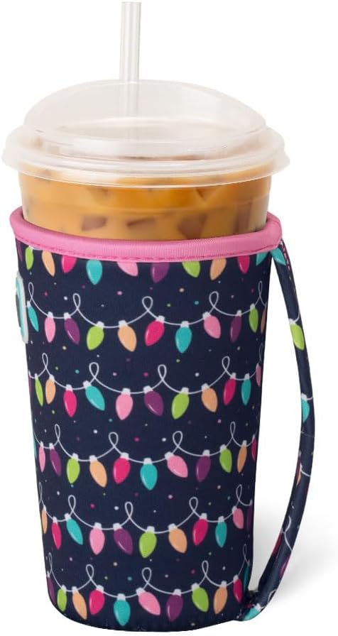 Swig Life Medium Iced Cup Coolie, Standard 22oz Iced Coffee Cup Insulator Sleeve - Image 3