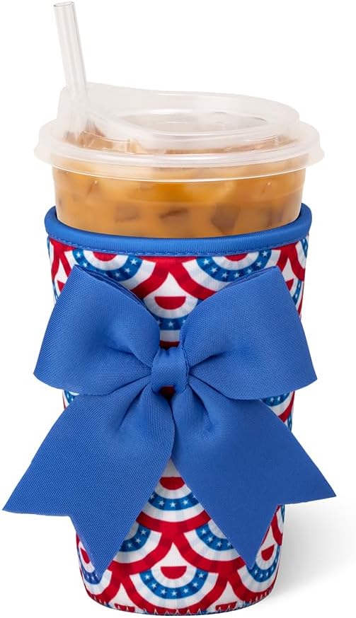 Swig Life Medium Iced Cup Coolie, Standard 22oz Iced Coffee Cup Insulator Sleeve by SwigLife