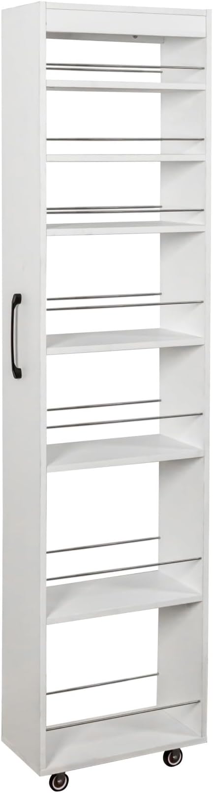 KEIKI 7 Tier Pull-Out Kitchen Pantry Storage Cabinet, Spice Rack Next to Fridge - Image 6