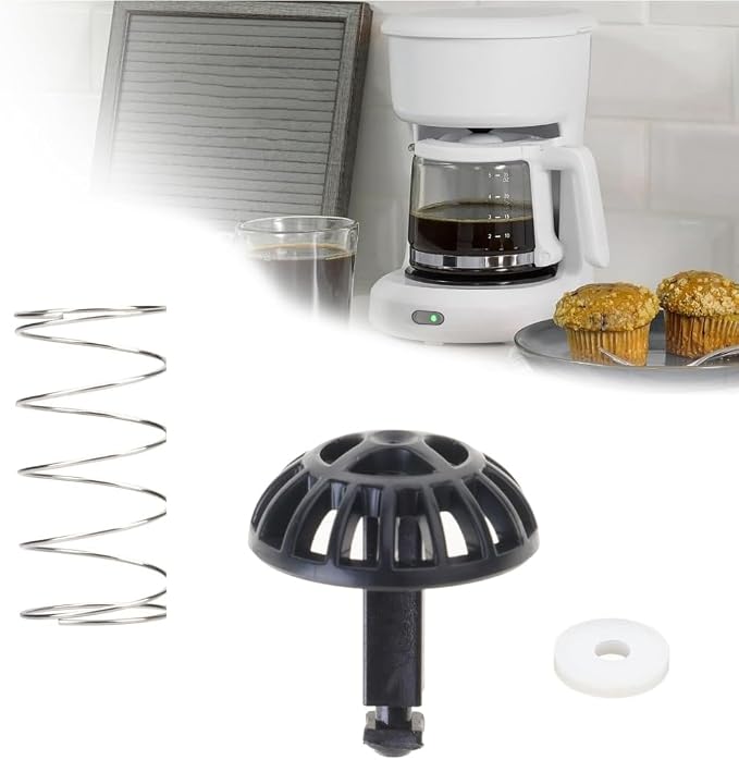 2 Pack Coffee Brew Basket Spring Loaded Stopper Kits Coffee Machine Accessory - Image 2