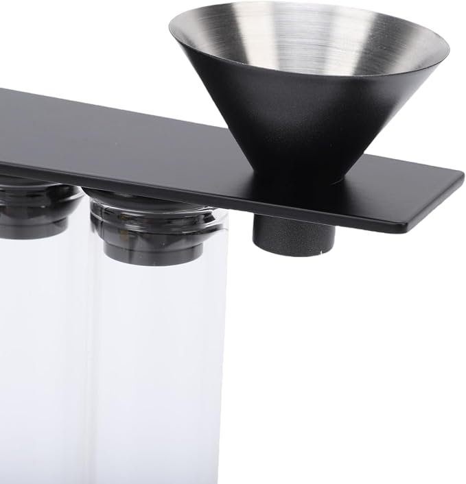 TOPINCN Single Dose Coffee Bean Storage Tubes Coffee Bean Cellar Glass Storage - Image 3