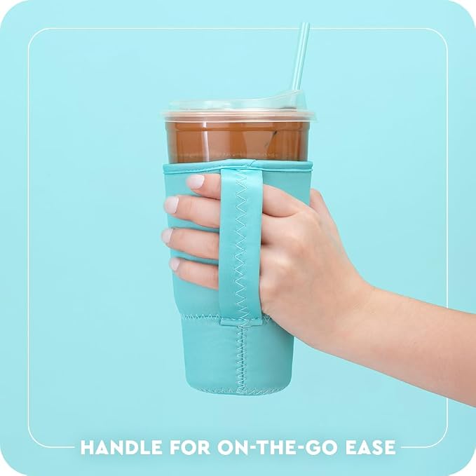 Swig Life Large Iced Cup Coolie, 30-32oz Iced Coffee Cup Insulator Sleeve - Image 5