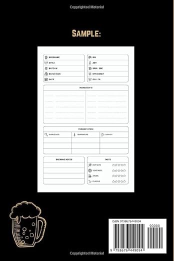 All My Homebrewing Shit: Funny Beer Making & Brewing Journal - Image 2