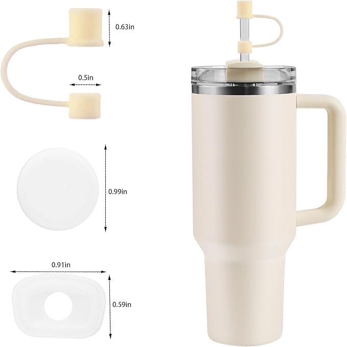 MOLOSLEEVE 21 Colors Straw Toppers Include A Set of Leak-proof Plugs, - Image 3