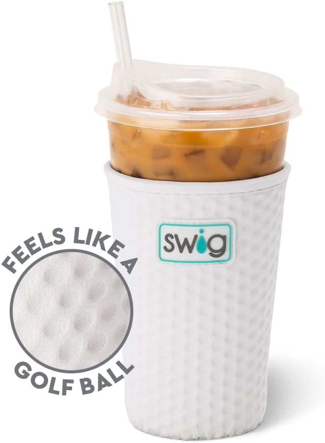 Swig Life Medium Iced Cup Coolie, Standard 22oz Iced Coffee Cup Insulator Sleeve - Image 3