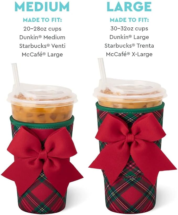 Swig Life Medium Iced Cup Coolie, Standard 22oz Iced Coffee Cup Insulator Sleeve - Image 5