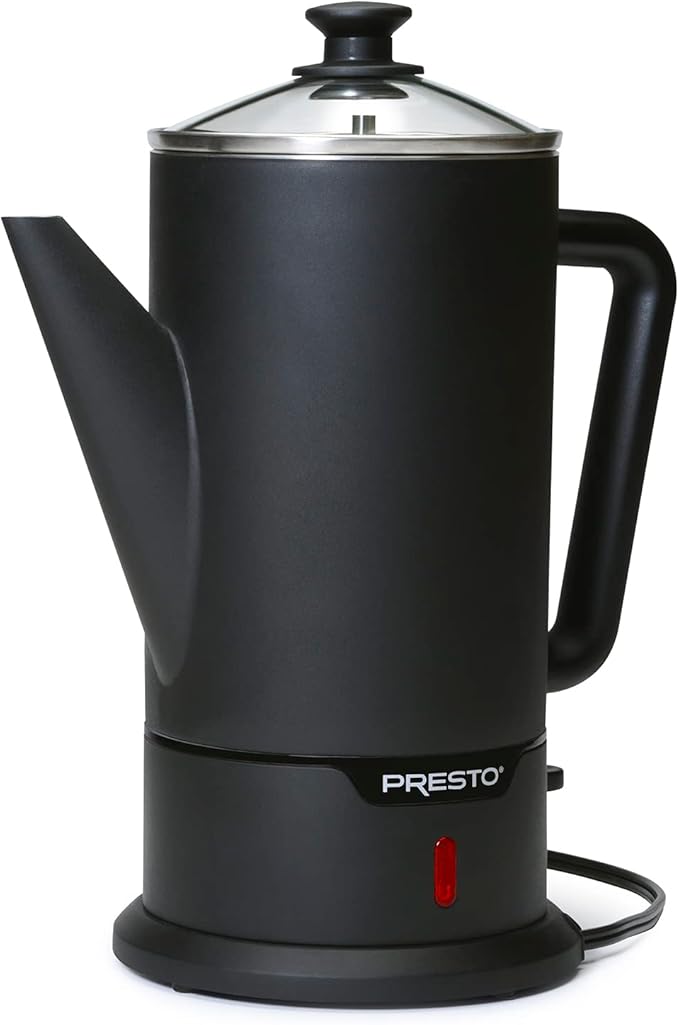 Presto 02815 12-Cup Cordless Coffee Percolator by PRESTO